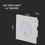 3W LED pentru Trepte Senzor Alb natural - Image 3
