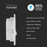 3W LED pentru Trepte Senzor Alb natural - Image 4
