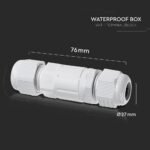 Cutie impermeabilă (waterproof) Alb - Image 3