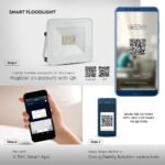 Proiector LED 20W Bluetooth Corp Alb RGB + Lumină Rece - Image 5