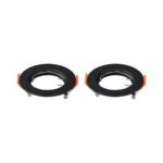 Suport GU10 Rotund Negru