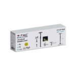 3W LED Lumină Solară de Grădină Albă și Corp Negru 4000K 2 buc/set - Image 4
