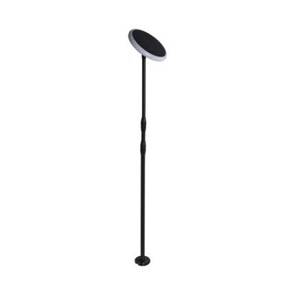 8W LED Lumină Solară de Grădină Albă și Corp Negru 4000K