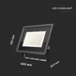 200W Proiector LED SMD F-Series Corp Negru 4000K - Image 3