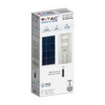Lampa solara stradala LED 2300lm, Senzor miscare, 6400K - Image 11