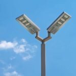 Lampa solara stradala LED 3500lm, Senzor miscare, 6400K - Image 3