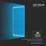 Lampa solara stradala LED 3500lm, Senzor miscare, 6400K - Image 5