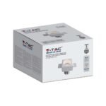 Suport GU10 Gips Rotund Alb - Image 2