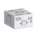GU10 Fitting Gips Pătrat Alb - Image 3