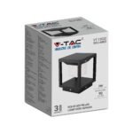 LED Lapă Solară Corp Negru 3000K - Image 2