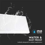 20W LED Lumină pentru Fațadă Soft Light-Large 4000K Corp Alb IP65 - Image 4