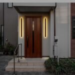 17W Lumină de Perete LED Copr Ruginiu 3000K IP65