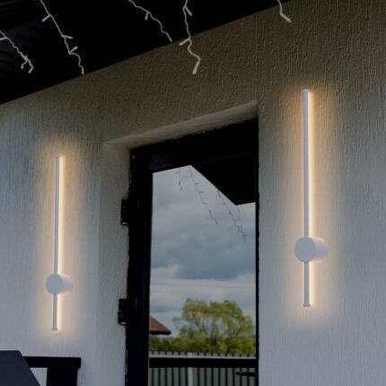 12W Lumină de Perete LED Corp Alb 3000K IP65