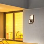 20W LED Lampă de Perete Corp Ruginiu 3000K IP20 - Image 2