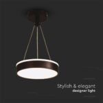 12W LED Designer Light Suspendat Negru 4000K - Image 5