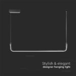 12W LED Designer Light Suspendat Negru 4000K - Image 5