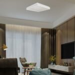 24W LED Designer Plafonieră Pătrată Albă 4000K - Image 2