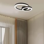 20W LED Designer Light Două Cercuri 3000K - Image 2