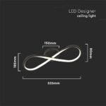 24W LED Designer Light Infinity 3000K - Image 3