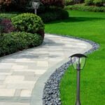 Lampa de gradina 600mm IP44 Negru