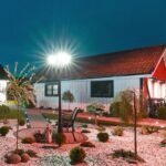 Lampa de gradina 3xE27 1990mm IP44 Negru