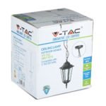 Lampa de gradina E27 Negru mat - Image 3
