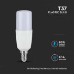 7.5W Bec LED E14 T37 Plastic Cip CREE 6400K - Image 4