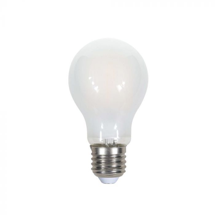 Bec LED 8W Filament E27 A67 Mat Alb rece