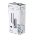 Suport de Perete Senzor pentru GU10 din oțel 2 Ieșiri IP44 - Image 2