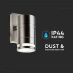Suport de Perete Sticlă pentru GU10 din oțel IP44 - Image 5
