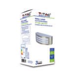 Lampă de Perete E27 din Oțel Inoxidabil și PC IP44 - Image 2