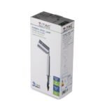 Suport de grădină din Aluminiu de tip Pivot GU10 Alb IP44 - Image 2