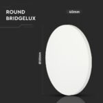 6W LED Lămpa de perete Alb natural Alb Rotund - Image 3