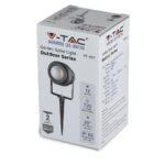 12W LED Lmpă grădina țepușă Corp Negru Lumină Verde - Image 3