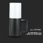 Lampă de grădină GU10 Corp Rotund Aluminiu Negru Black 121x80x250mm IP55 - Image 5