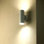 GU10 Suport de Perete Oțel Inoxidabil Corp Alb Mat IP44 Sus Jos - Image 2