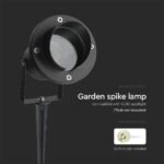 Garden Spike Aluminu cu Suport GU10 Corp Negru IP65 - Image 5