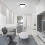 18W LED Plafonieră Rotundă Ramă Neagră 6400K IP44 - Image 2
