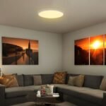 18W LED Plafonieră Rotundă cu Senzor cu Microunde Ramă Albă 4000K IP44 - Image 2