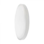 18W Plafonieră LED Cip SAMSUNG 4000K Rotund Ramă Albă IP44