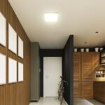 18W LED Plafonieră Pătrată cu Senzor cu Microunde Ramă Albă 4000K IP44 - Image 3