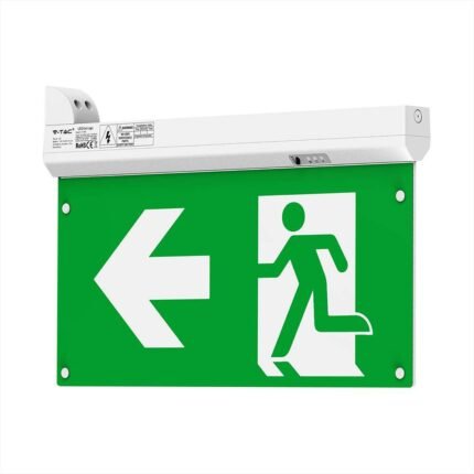 4in1 Lumină de Urgență Exit Cu Buton de Test & Control RF