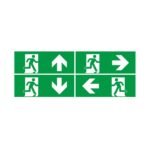 3W Lampă LED Emergență cu Buton de Test & Control RF 6400K