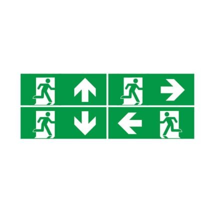 3W Lampă LED Emergență cu Buton de Test & Control RF 6400K