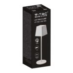 2W Lampă de Masă Corp Alb IP54 3000K - Image 4