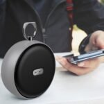 Boxă Portabilă Bluetooth Micro USB High End Cable Baterie 800mah Argintiu - Image 2