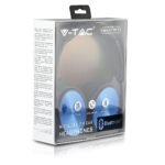 Căști Bluetooth Fără Fir Rotative 500mAh Alb W/BAG - Image 2