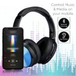 Căști Bluetooth Fără Fir Rotative 500mAh Alb W/BAG - Image 3