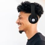 Căști Bluetooth Fără Fir Reglabile 500mAh Negru W/BAG