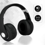 Căști Bluetooth Fără Fir Reglabile 500mAh Negru W/BAG - Image 5